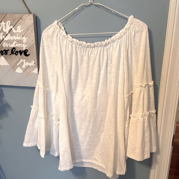 Blue Buttercup Katie Tiered Top - M - NWT - Picture 6 of 10